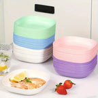 Plastic Chip Dip Serving Set Snack Fruit Appetizer Plate
