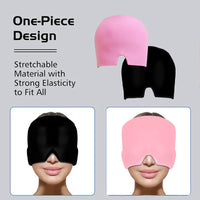 Sleep Mask Gel Ice Headache Migraine Relief Hat Comfortable Hot Cold Therapy Eye Mask Eyeshade Cover Shade Eye Patch Women Men