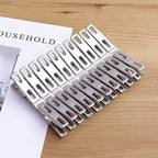 Stainless Steel Windproof Clothes Clips Heavy Duty Laundry Pegs