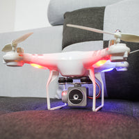 RC Drone With Camera HD WIFI Real Time Video Altitude Headless One Key Return Quadcopter FPV Remote Control Helicopter Toys