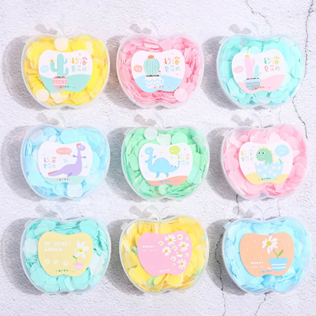 Portable Disposable Mini Soap Sheets Travel Hand Washing Cleaning