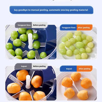 Automatic Electric Grape Peeler Machine - Hands-Free Skin Remover for Berries Fruits