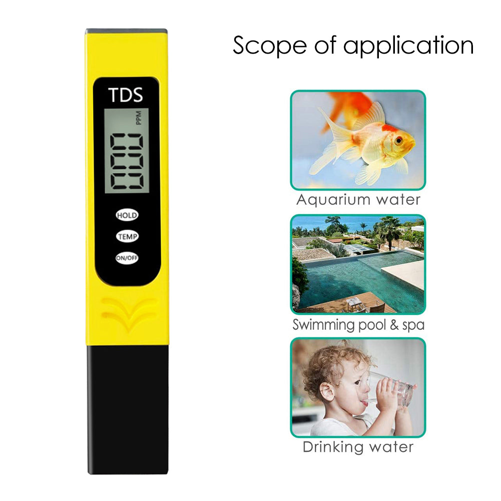 Digital Water TDS Meter Quality Tester Purity Accurate Device