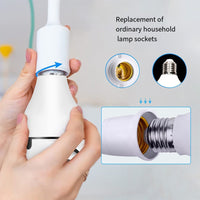WiFi Bulb Security Camera Night Vision HD Smart Surveillance Monitoring Device