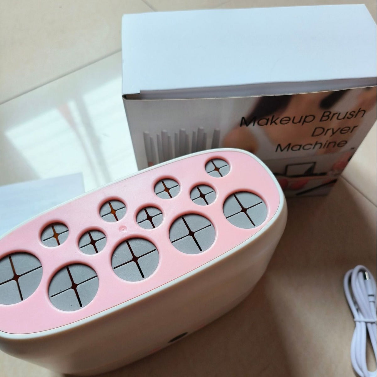 Electric Makeup Brush Dryer Quick Drying Multifunctional Cosmetic Cleaning Beauty Tool