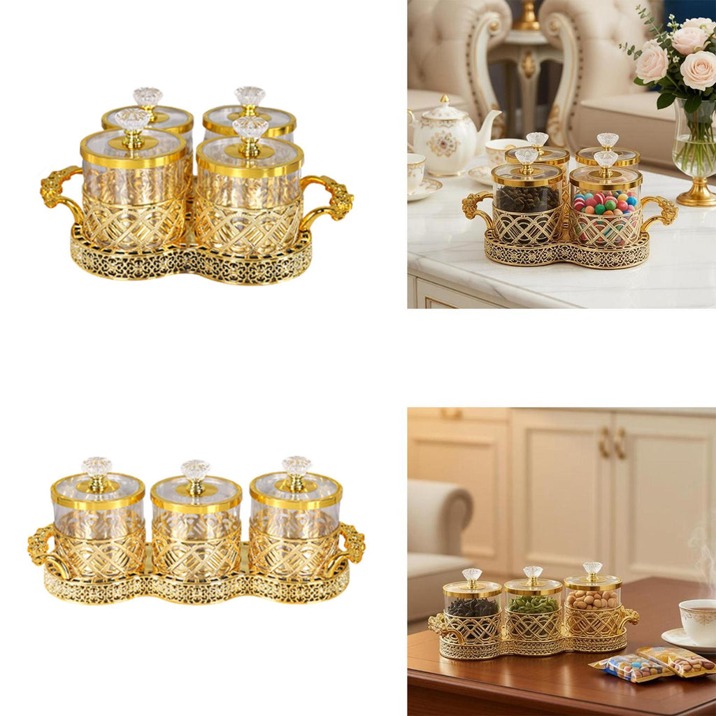 Airtight Storage Jar Kitchen Container Cereal Food Canister Lid