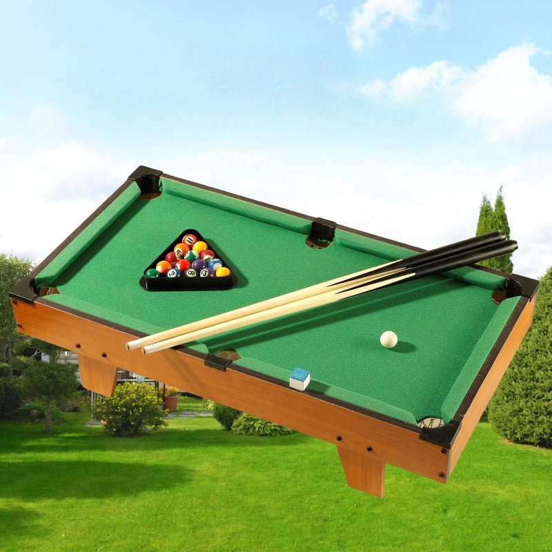 Mini Tabletop Billiards Game Indoor Small Snooker Pool Table Fun