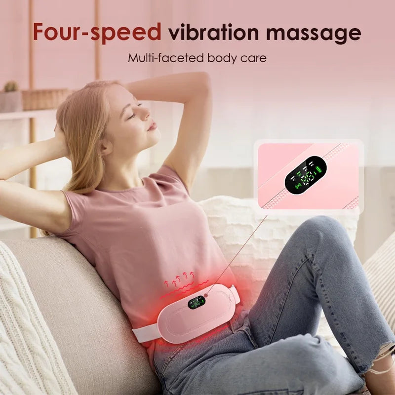 Electric Heating Belt Period Pain Relief Waist Massager Pakistan