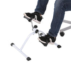 Portable Pedal Exercise Bike Fitness Trainer Home Rehabilitation Leg Workout Machine