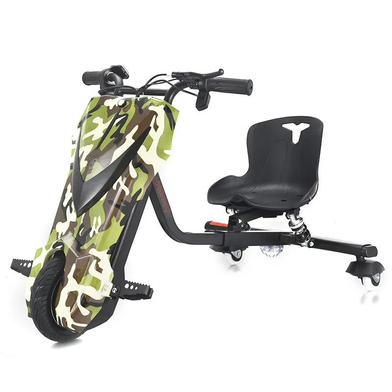 New Pattern Best Gifts 3 Wheel Drifting Electric Scooter Drift Trike For Kids And Adults