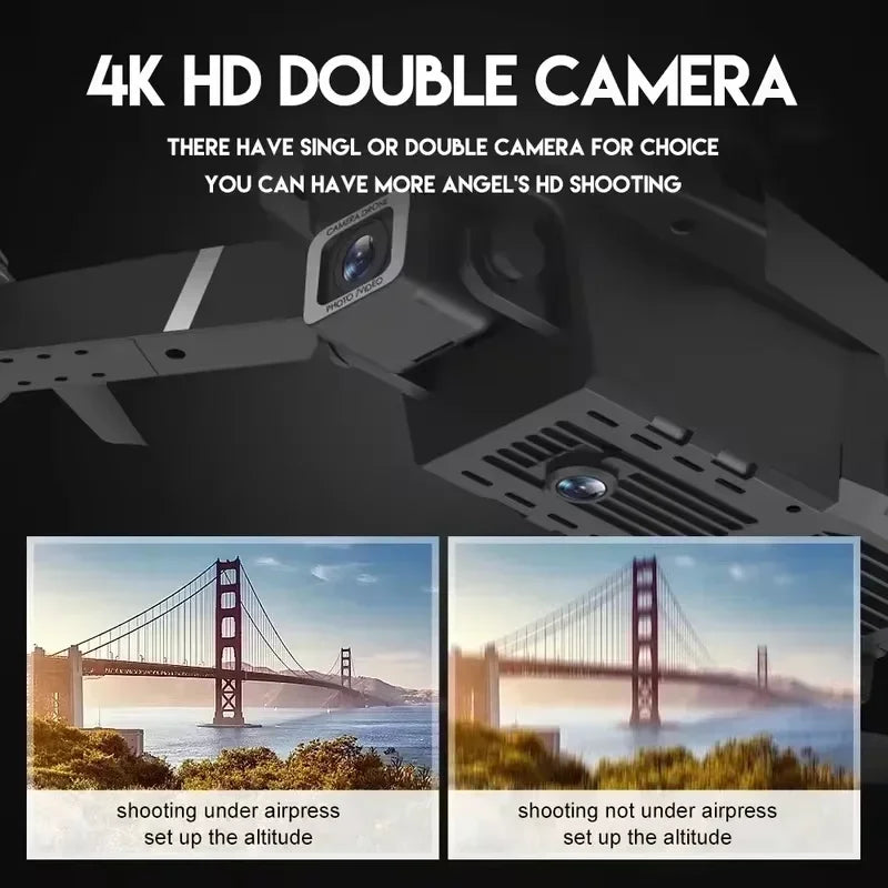 Foldable E88Pro RC Drone With Camera