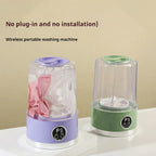 Usb charging portable underwear washing machine mini socks washing cup