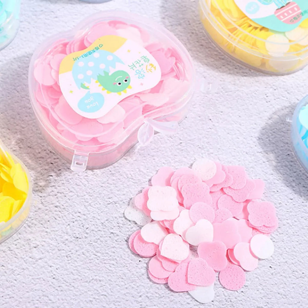 Portable Disposable Mini Soap Sheets Travel Hand Washing Cleaning