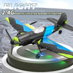 G8 RC Fighter Plane LED Remote Control EPP Foam Glider Aircraft