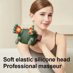 Rechargeable Neck Shoulder Massager Heat Five Finger Cervical Relaxation
