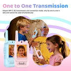 Rechargeable Video Walkie Talkies Kids Two-Way Communication Toy Set
