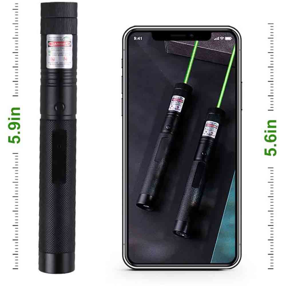 Portable USB Green Laser Pointer Rechargeable Mini Detachable Hunting Pen Device