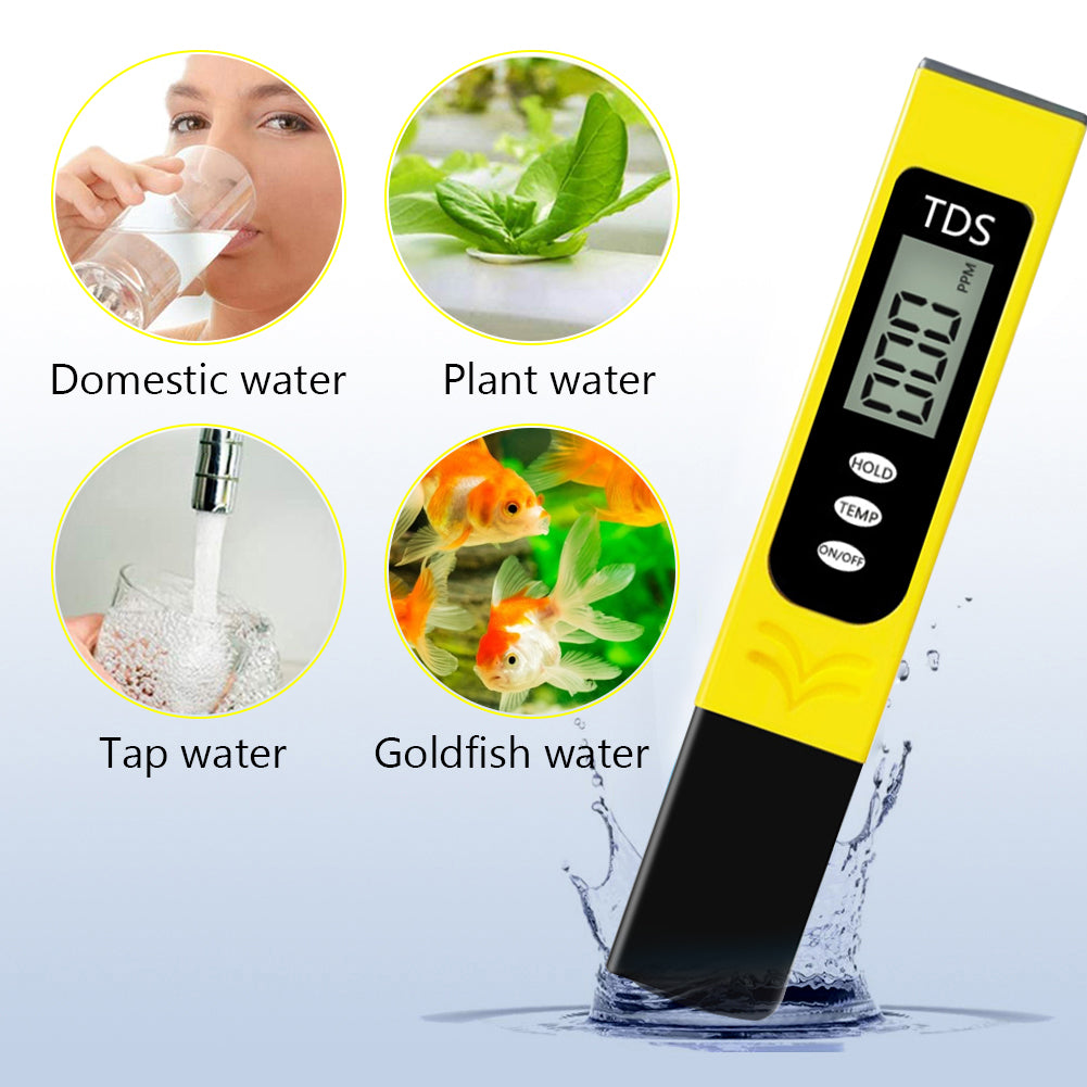 Digital Water TDS Meter Quality Tester Purity Accurate Device