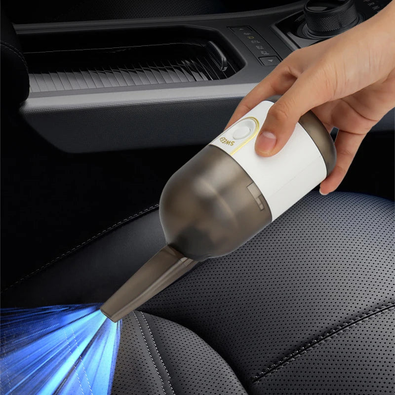 Portable Wireless Mini Vacuum Cleaner USB Rechargeable Desktop Dust Cleaning Machine