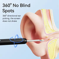 Wireless Ear Wax Cleaner Camera Endoscope Safe Ear Cleaning Tool