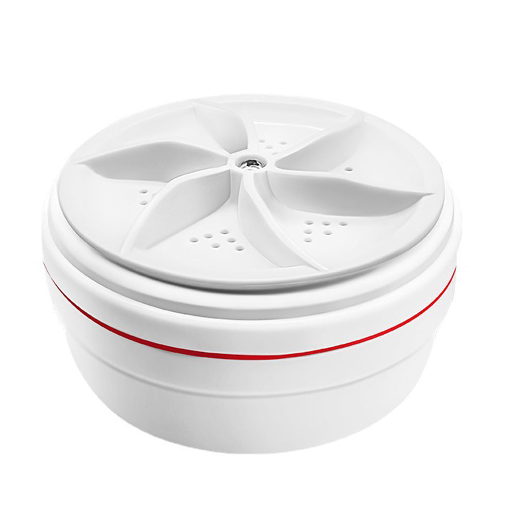 Portable USB Ultrasonic Mini Washing Machine Turbo Cleaner For Travel Home
