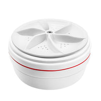 Portable USB Ultrasonic Mini Washing Machine Turbo Cleaner For Travel Home
