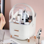 Clear Cosmetic Storage Box Luxury Makeup Organizer Drawer Cabinet Pakistan