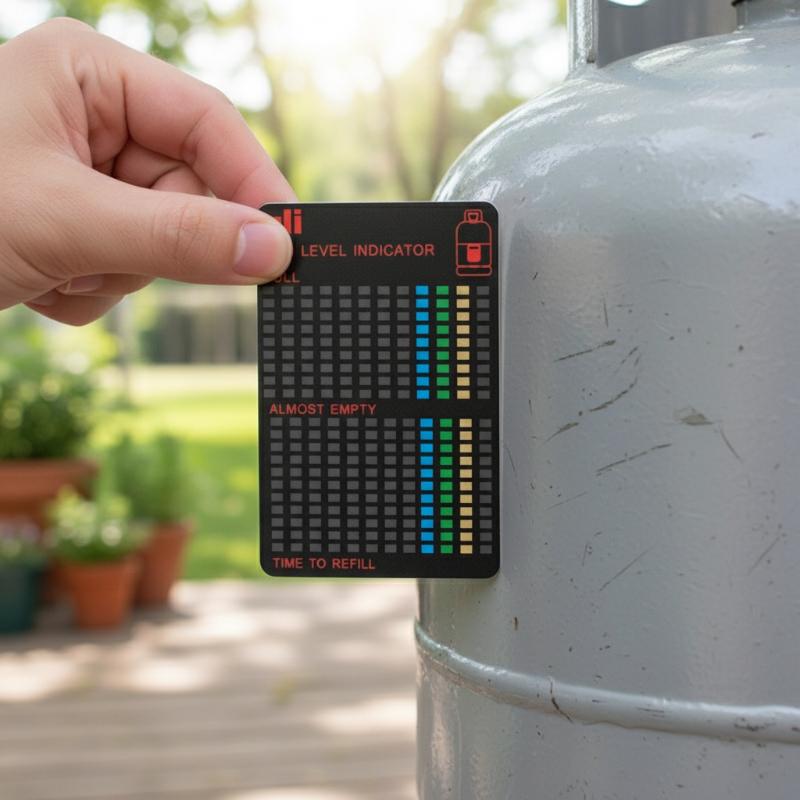 Gas Level Indicator Magnetic LPG Propane Butane Tank Measurement Tool