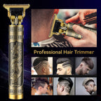 Professional T9 Hair Clipper Cordless Beard Trimmer USB Grooming