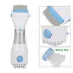 Electric Anti Lice Comb with LED Stainless Steel Nit Remover