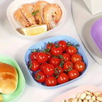 Plastic Chip Dip Serving Set Snack Fruit Appetizer Plate