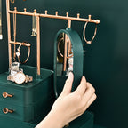 Jewelry & Makeup Organizer Box | Large Capacity Necklace & Cosmetic Storage Pakistan