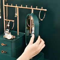 Jewelry & Makeup Organizer Box | Large Capacity Necklace & Cosmetic Storage Pakistan