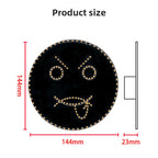 Car LED Expression Light Remote Control Rear Window Warning Display Accessory