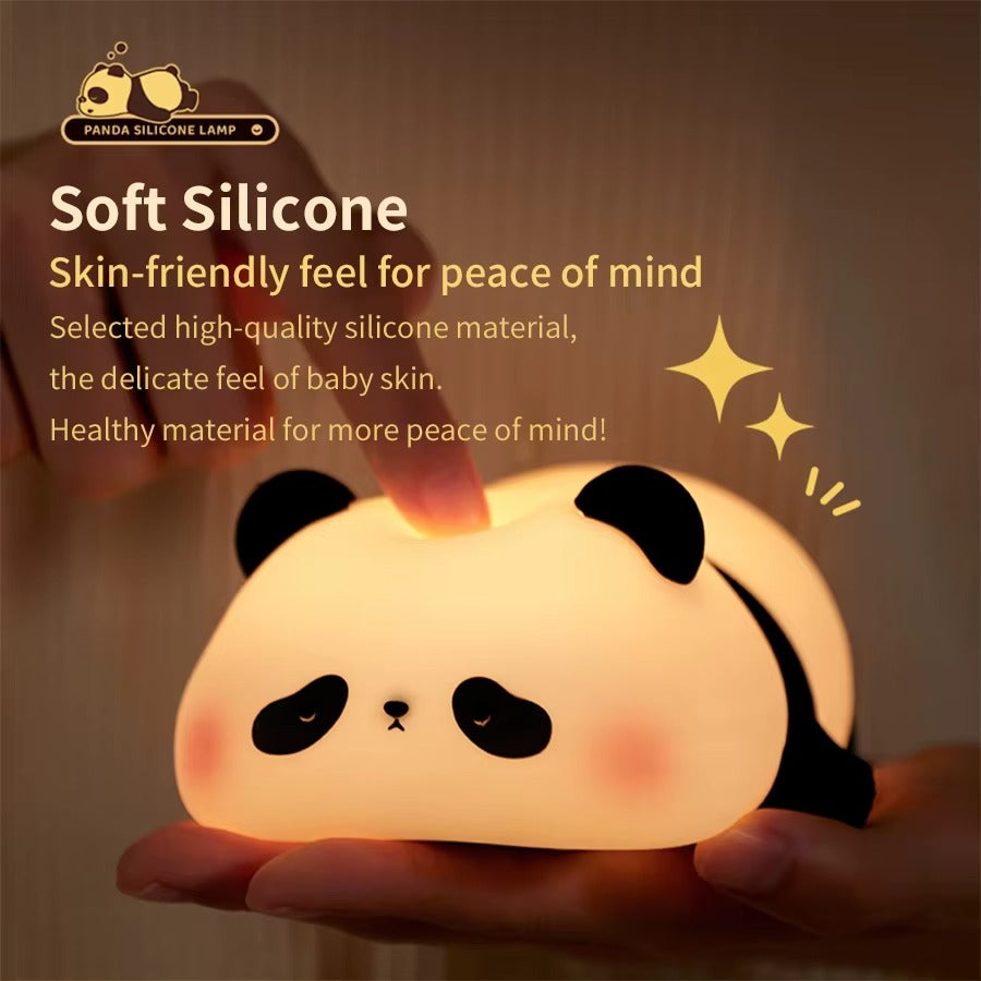 Rechargeable Panda Night Light Touch Sensor LED Dimmable Lamp