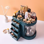 Acrylic Makeup Organizer with Drawer | Modern Skincare Storage Box