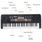 Electronic Keyboard Piano With Microphone Stereo Music Organic