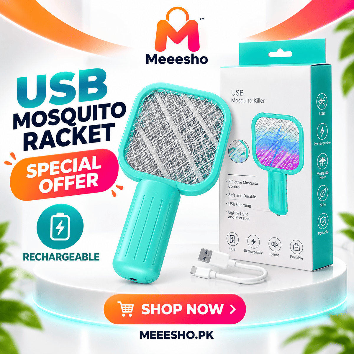 Mega Offer Drone DIY Kit and Mosquito Racket Combo