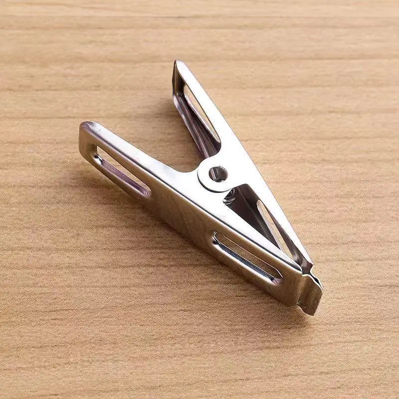 Stainless Steel Windproof Clothes Clips Heavy Duty Laundry Pegs