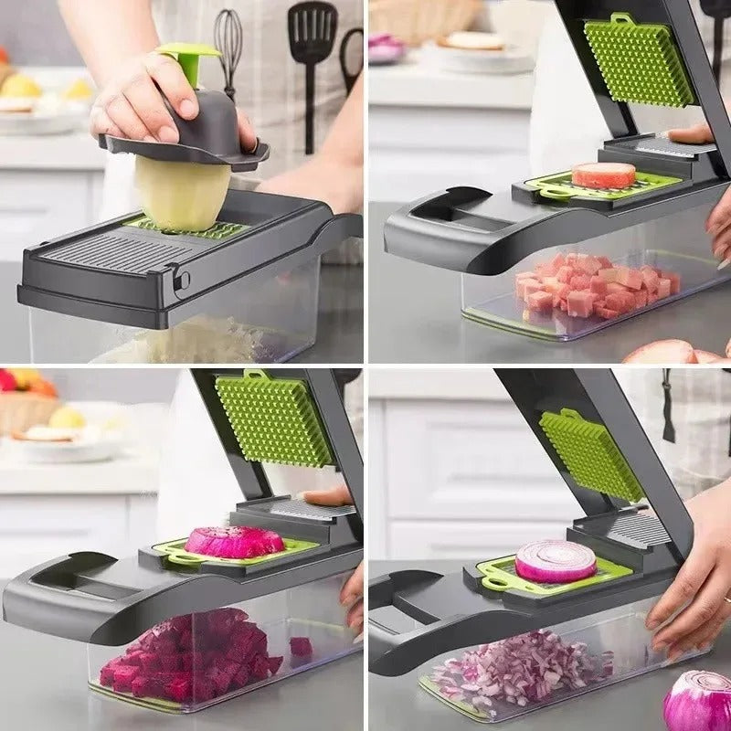 Multifunctional Vegetable Cutter Slicer Dicer Potato Shredder Kitchen Tool