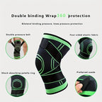 Breathable Compression Knee Brace Support Pad For Sports Fitness Protection