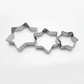 12 Piece Stainless Steel Baking Mold Set DIY Cake Cookie Tools