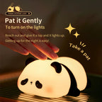 Rechargeable Panda Night Light Touch Sensor LED Dimmable Lamp