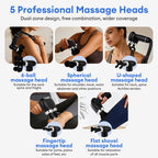Smart Fascia Massage Gun High Frequency Vibration Deep Tissue Relaxation Device