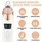 Electric Blackhead Vacuum Remover Deep Pore Cleansing Facial Skin Care Tool