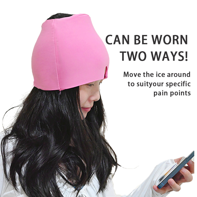 Sleep Mask Gel Ice Headache Migraine Relief Hat Comfortable Hot Cold Therapy Eye Mask Eyeshade Cover Shade Eye Patch Women Men