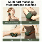 Rechargeable Neck Shoulder Massager Heat Five Finger Cervical Relaxation