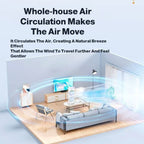 3-in-1 Dual Head Fan Air Cooler Humidifier LED Light