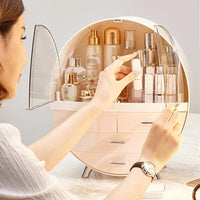Desktop Acrylic Makeup Organizer Jewelry Skincare Cosmetic Storage Drawer Box