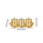 Airtight Storage Jar Kitchen Container Cereal Food Canister Lid